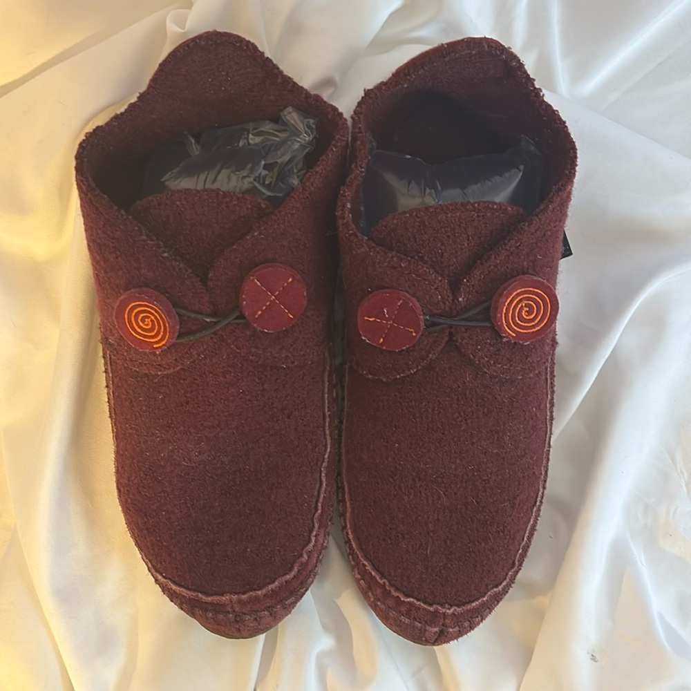 Ladies Haflinger Wool Slipper/Shoes